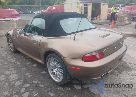 2000 BMW Z3 2.8 из США, поврежденный, VIN 4USCH334XYLF42817